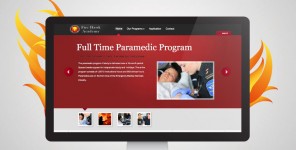 Fire Hawk Academy website design
